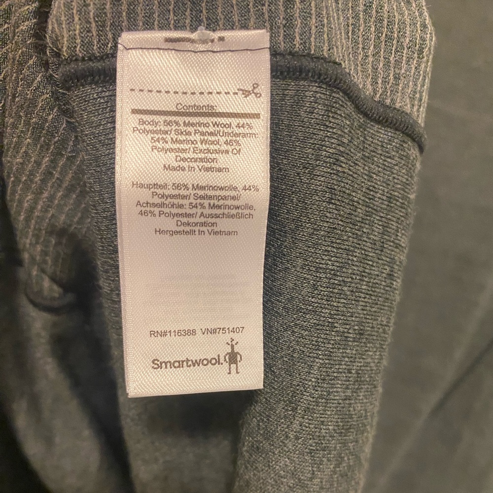Smartwool Merino Sport 250 Long Sleeve 1/4 Zip - Picture 10 of 11